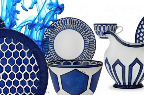 vaisselle hermes bleu d& 39|Hermes tableware catalog.